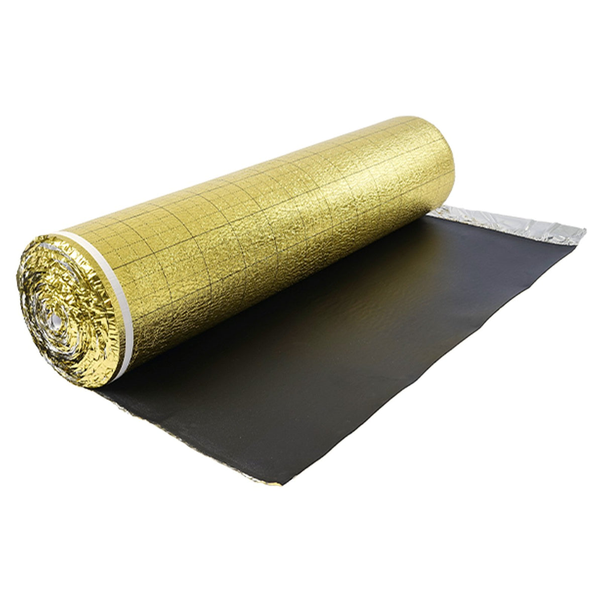 VEVOR Floor Underlayment 200 sq. ft/Roll, 3-in-1 3 mm Thick Flooring Padding with Tape & Vapor Barrier, Heavy Duty EPE Foam with Gold PE, Soundproofing and Noise Reduction, for Laminate Wood Floors - DMCDIXPE200S0604T001V0 - view 1