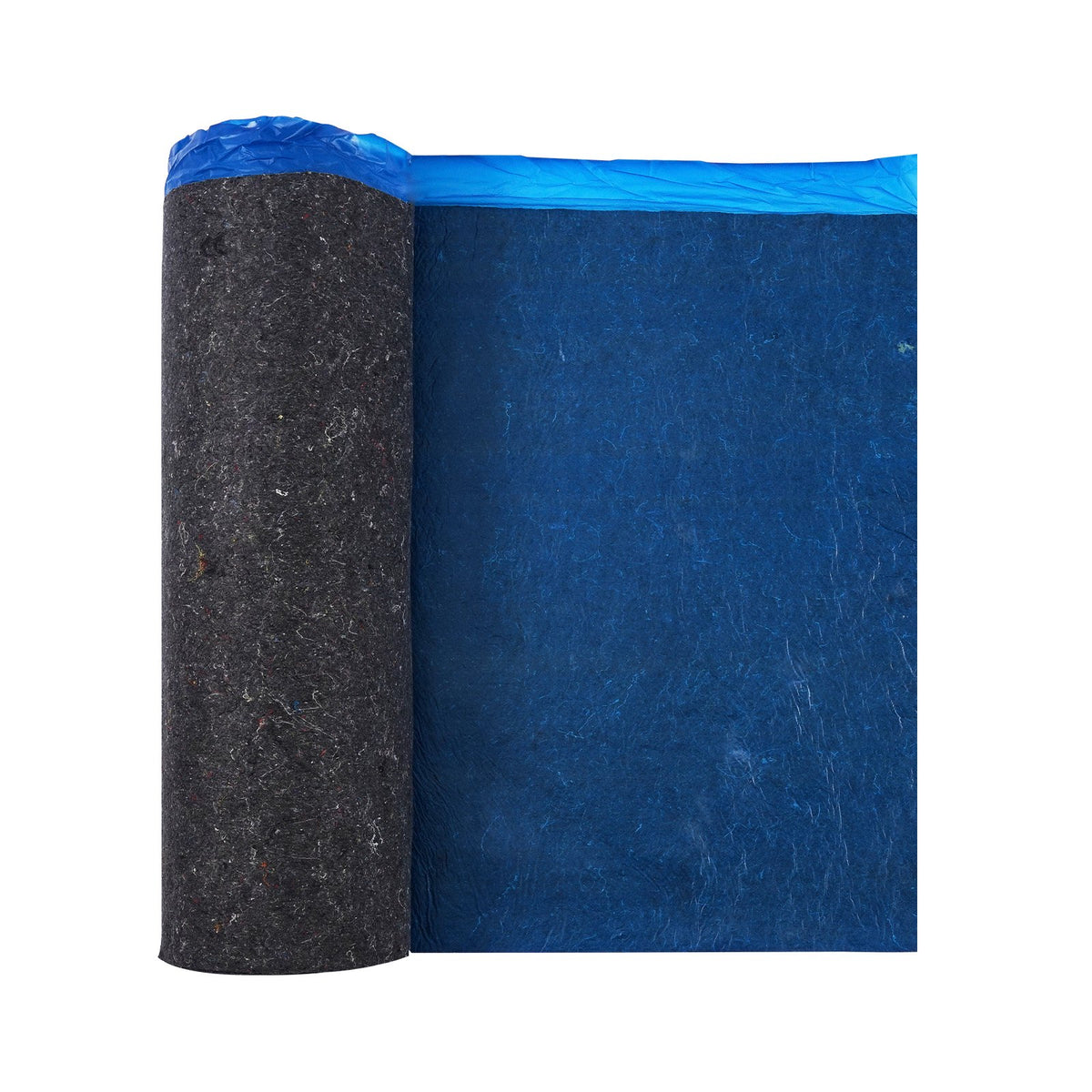 VEVOR Floor Underlayment 200 sq. ft/Roll, 3 mm Thick Laminate Flooring Padding with Attached Vapor Barrier, Heavy Duty Fiber + PE Film, Soundproofing & Noise Reduction, Ideal for Laminate Wood Floors - DMCDLM30MMHS1KUN7001V0 - view 10