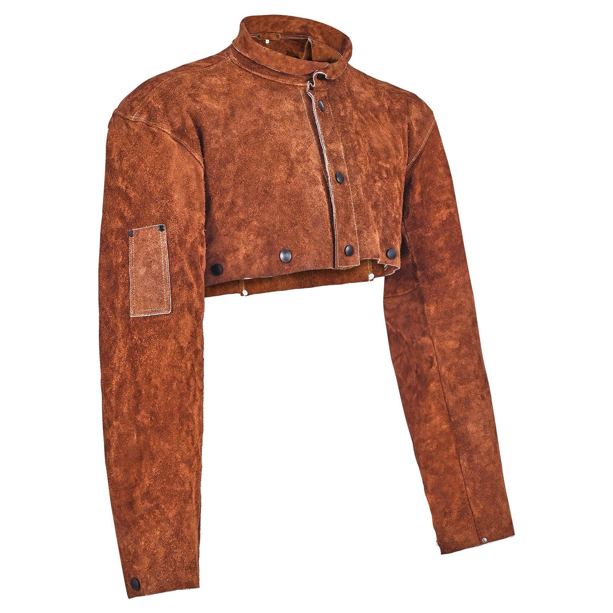 VEVOR Leather Welding Cape Sleeve, Heavy Duty Flame Resistant Cowhide Safety Cape Sleeves for Men Women, Heat-Resistant for Welding, Blacksmithing, Woodworking, Gardening, XXL-Size - DPKDPKNPXXLMOUMSM001V0 - view 10