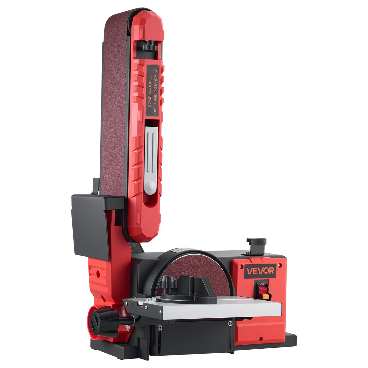 VEVOR 6" Disc Sander & 4" x 36" Belt Sander, 400W Professional Belt Disc Sanders Combo with 0 - 45° Adjustable Worktable & Dust Collection Port for Woodworking, Knife Sharpening, DIY Crafting - DPSGJZHYPHBX7MQ9F001V1 - view 10