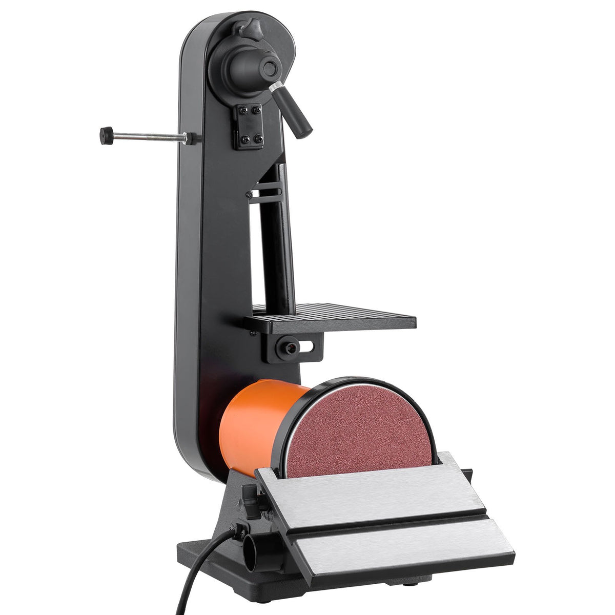 VEVOR 6" Disc Sander & 2" x 42" Belt Sander, 420W Professional Bench Belt Disc Sanders Combo with Multiple Angle Adjustments for DIY Woodworking, Furniture Refinishing, Knife Sharpening - DPSGJZHYPZBXT9VVY001V1 - view 10