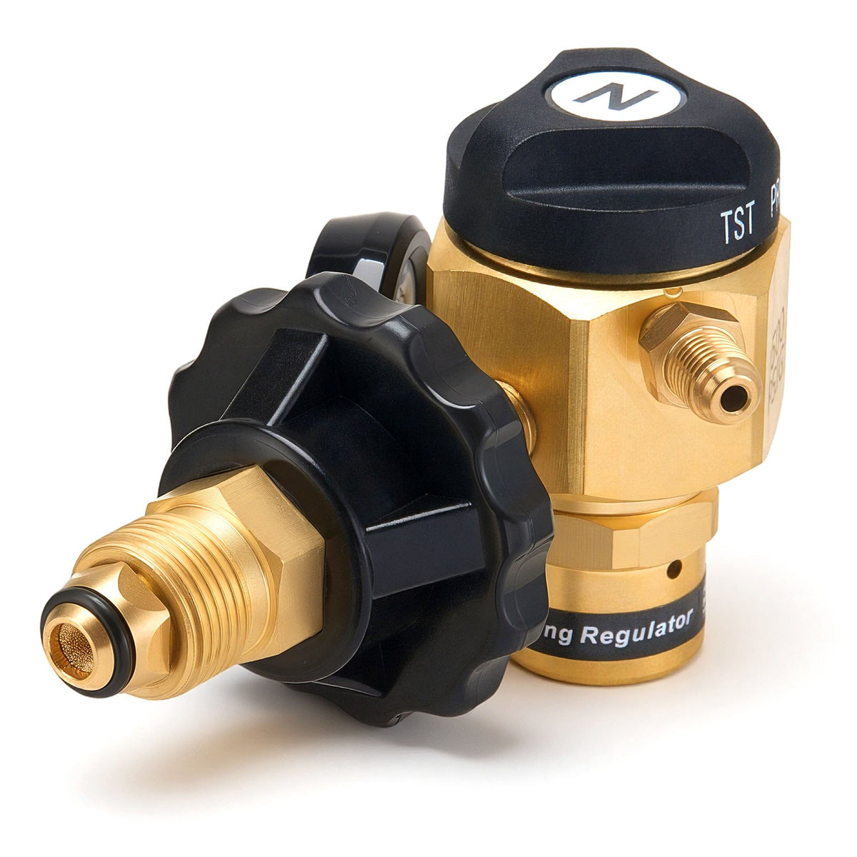 VEVOR Nitrogen Purging Regulator, Nitrogen Purge Control Valve with 500PSI Test Pressure, 4-Position Flow Control (TST/PRG/BRZ/OFF) for Brazing, Pipeline Purging, Leak Checking & Pressure Testing - DQCSDJQCGA58NY0PL001V0 - view 9