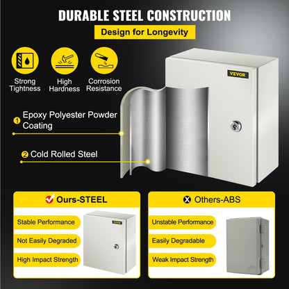 VEVOR Electrical Enclosures - Select Your Configuration - DQXJSTCFS30X25X15V0 - view 3