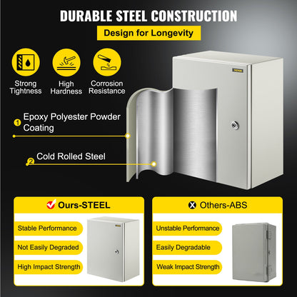 VEVOR Electrical Enclosures - Select Your Configuration - DQXJSTCFS40X30X20V0 - view 3