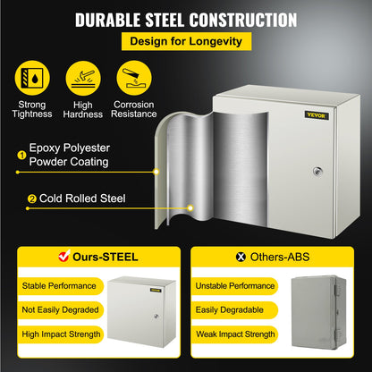 VEVOR Electrical Enclosures - Select Your Configuration - DQXJSTCFS40X40X20V0 - view 3