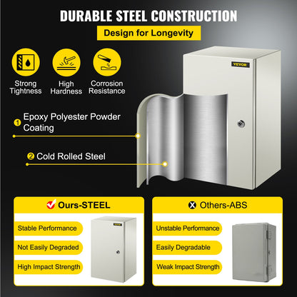 VEVOR Electrical Enclosures - Select Your Configuration - DQXJSTCFS50X30X25V0 - view 3