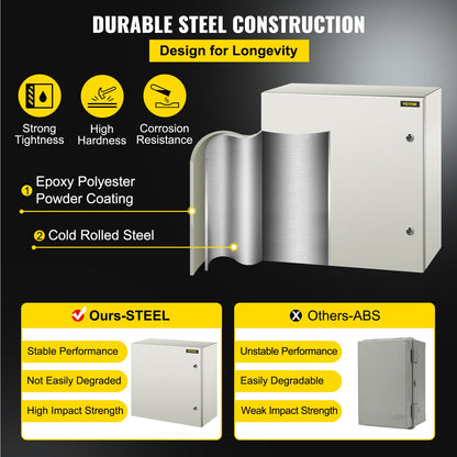VEVOR Electrical Enclosures - Select Your Configuration - DQXJSTCFS60X60X30V0 - view 3