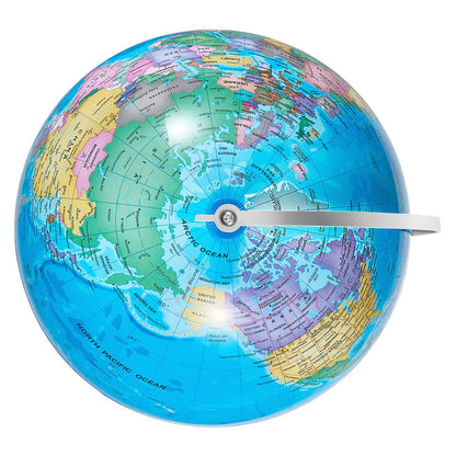 VEVOR Rotating World Globe with Stand, 8 in/203.2 mm, Educational Geographic Globe with Precise Time Zone ABS Material, 360° Spinning Globe for Kids Children Learning Classroom Geography Education - DQYJJLBFG8YCRYAAZV0 - view 10