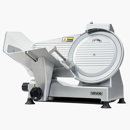 VEVOR Commercial Meat Slicer, 10 inch Electric Deli Slicer Machine, 320W Food-Slicer with SUS420 Blade, 0-0.4 inch Adjustable Thickness, for Frozen Meat, Ham, Baguett, Steak - DRQPJSYKBZD1QKTRL001V1 - view 10