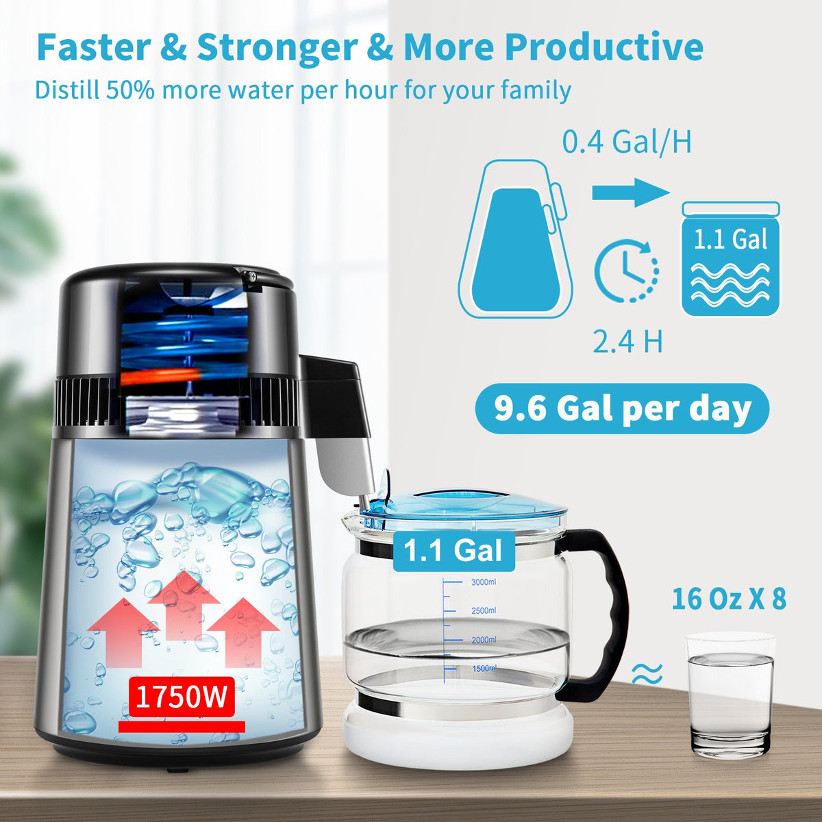 VEVOR Water Distiller - Select Your Configuration - DSD15LH4L110VJKL3V1 - view 3