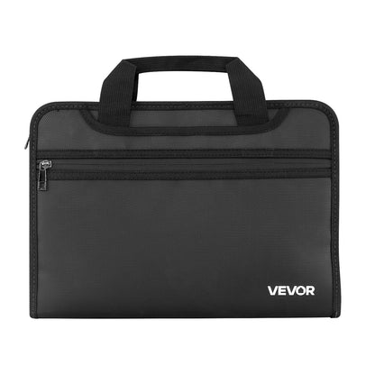 VEVOR Fireproof Document Bag, 1832 ℉ Heat Insulated Fireproof & Waterproof Bag, Portable Multi-Layer File Storage Security Organizer Home Office Travel Use, for Passports, Important Documents, Files - DSFHDCGKDCRQ2ZVK9001V0 - view 10