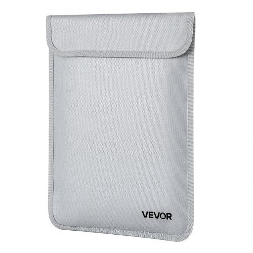 VEVOR Fireproof Document Bag, 2192 ℉ Heat Insulated Fireproof & Waterproof Bag with  Smooth Zipper, Portable File Storage Organizer Home Office Travel Use, for Passports, Important Documents, Files - DSFHDCGKDCRQFIAWT001V0 - view 2