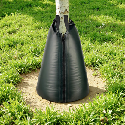 VEVOR 20 Gallon Tree Watering Bags, 25 Pack 3-4 Hours Slow Release Gator Bags for Trees, Heavy Duty PE Tree Drip Irrigation Bag with Zipper, Durable & Reusable Deep Root Shrub Watering Bag - DSJSD20GAL25RQC65001V0 - view 9