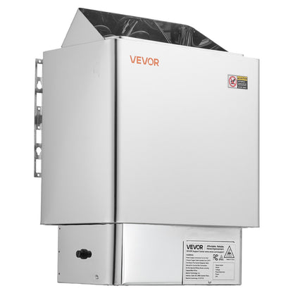 VEVOR Sauna Heater, 9KW 240V Electric Sauna Stove, Dry Steam Bath Saunas Stove with Pre-Drilled Bracket, Fit 317.8 to 459 CU.FT Saunas Rooms, Steam Bath Stoves for Home, Commercial, Leisure Venues - DSSNL9KWWKBX94U58001V4 - view 10