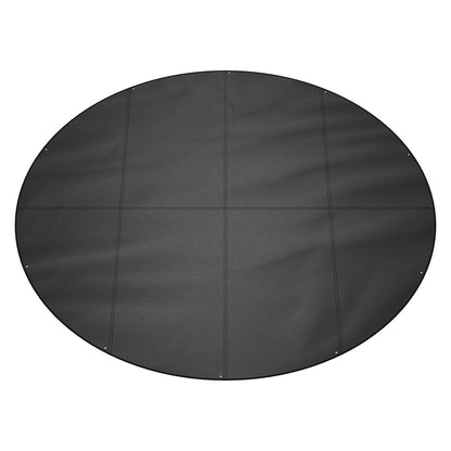 VEVOR 15 Ft Round Pool Cover, Solar Covers for Above Ground Pools, Safety Pool Cover with Drawstring Design, 420D Oxford Fabric Winter Pool Cover, Waterproof and Dustproof, Black - DSYCAQYCG15F61TWJV0 - view 10