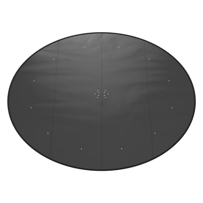 VEVOR 15 Ft Round Pool Cover, Solar Covers for Above Ground Pools, Safety Pool Cover with Drawstring Design, PVC Winter Pool Cover, Waterproof and Dustproof, Black - DSYCAQYCG15FRWMGVV0 - view 10
