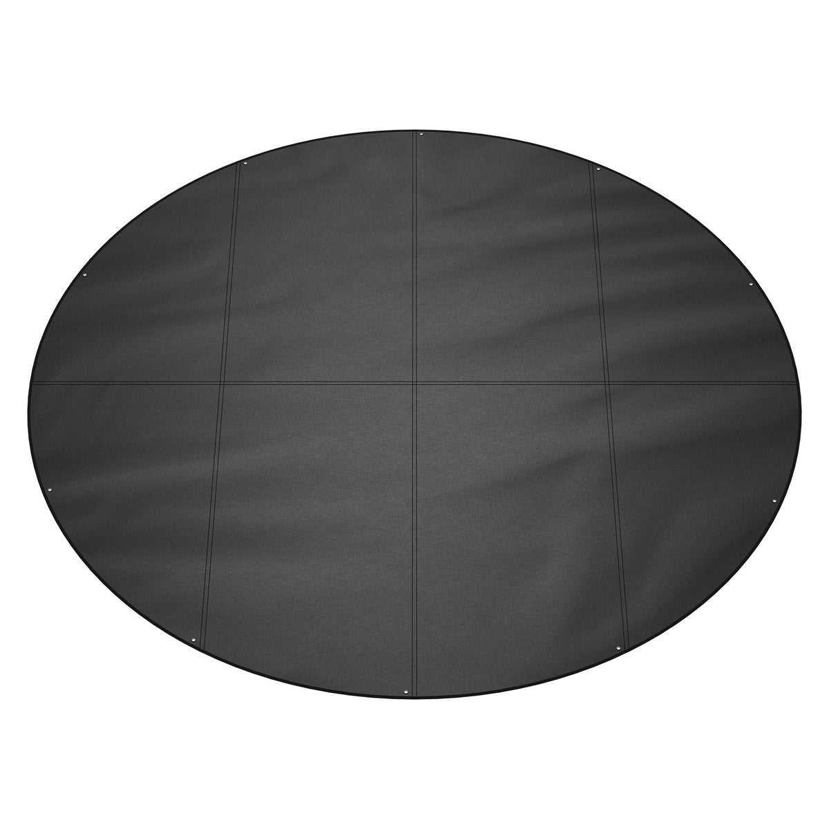 VEVOR 18 Ft Round Pool Cover, Solar Covers for Above Ground Pools, Safety Pool Cover with Drawstring Design, 420D Oxford Fabric Winter Pool Cover, Waterproof and Dustproof, Black - DSYCAQYCG18F6KPXNV0 - view 10