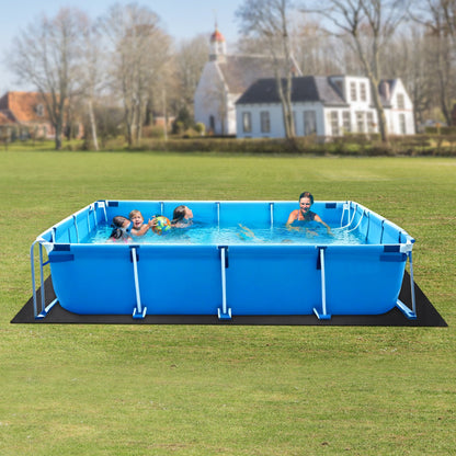 VEVOR Rectangle Pool Liner Pad, 12 x24 ft Pool Liner Pad for Above Ground Swimming Pools, Extra-Thick Pool Mat, Prevents Punctures, Recycled Geotextile Material Underlayment Pad, Extend Liner Life - DSYYCDDRECTA10MMP001V0 - view 9