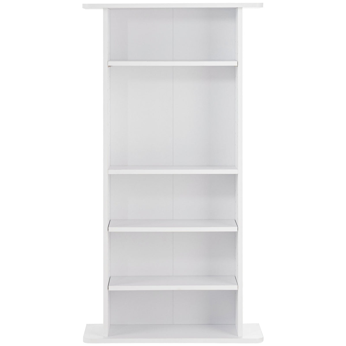 VEVOR Media Storage Cabinet, 5-layer DVD Shelf Holds up to 240 CDs, Adjustable CD Shelves, Protects & Organizes Music, Movie, Video Games or Memorabilia Collections, White - DVDCDCCJKFS5OIC88V0 - view 10
