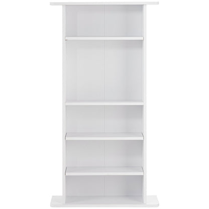 VEVOR Media Storage Cabinet, 5-layer DVD Shelf Holds up to 240 CDs, Adjustable CD Shelves, Protects & Organizes Music, Movie, Video Games or Memorabilia Collections, White - DVDCDCCJKFS5OIC88V0 - view 10