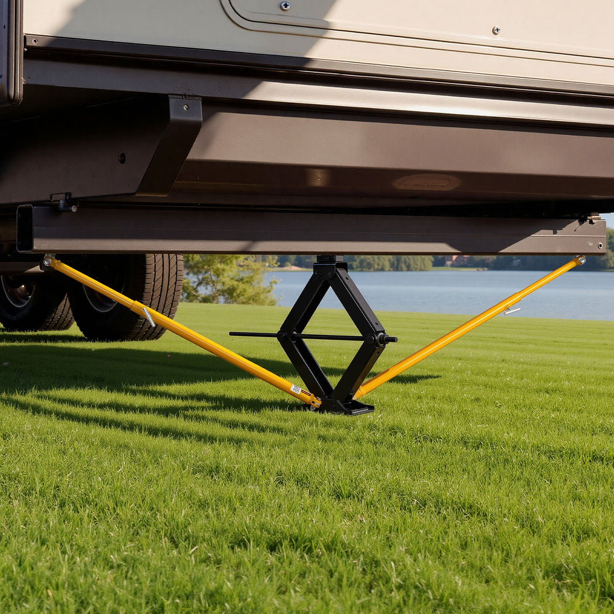 VEVOR JT's Strong Arm Jack Stabilizer Kit 191025, Fits for 5th Wheel RV and Travel Trailer Kit, Fifth-Wheel Jack Stabilizer for Telescopic System, Reduces Chassis Movement, Easy Bolt-On Installation - DWLQLJOEMM19F1C24002V0 - view 9