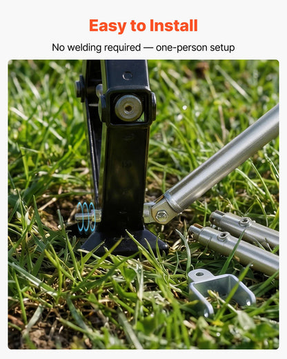 VEVOR JT's Strong Arm Jack Stabilizer Kit 191023, Fits for 5th Wheel RV and Travel Trailer Kit, Fifth-Wheel Jack Stabilizer for Telescopic System, Reduces Chassis Movement, Easy Bolt-On Installation - DWLQLJOEMM19WLHRK002V0 - view 7