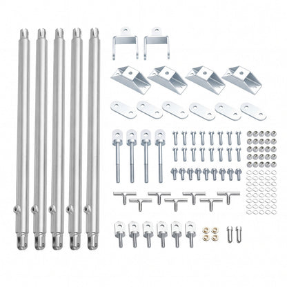 VEVOR JT's Strong Arm Jack Stabilizer Kit 191023, Fits for 5th Wheel RV and Travel Trailer Kit, Fifth-Wheel Jack Stabilizer for Telescopic System, Reduces Chassis Movement, Easy Bolt-On Installation - DWLQLJOEMM19WLHRK002V0 - view 10