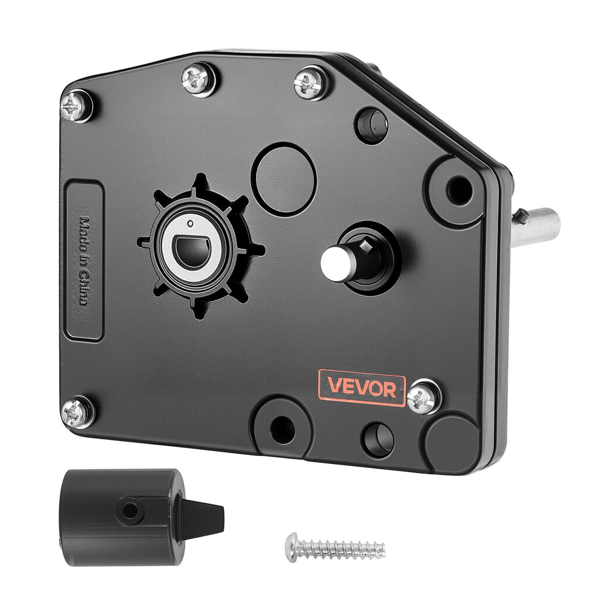 VEVOR RV Fifth Wheel Landing Gear Box 276602, Universal Mount Steel Gearbox Compatible with Lippert Venture, Atwood, Stromberg Carlson Landing Gear Systems, Replace LG-179015, Adjustable Height, Black - DWLQLJOEMM27ARYIP001V0 - view 1