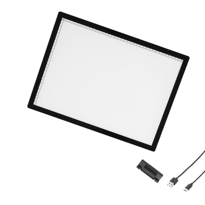 VEVOR Light Board, A3 LED Light Pad with 6 Level Dimmable Brightness, Rechargeable Light Table for Tracing, Light Box for Diamond Painting, Animation, Sketching, Drawing, Stenciling, Artists (Black) - DXA3CDS00000DF6MXV9 - view 10