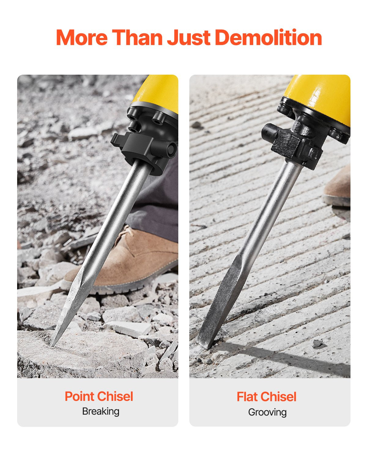 VEVOR Demolition & Breaker Hammers - Select Your Configuration - DXDH2200W2J19SB5EV1 - view 3