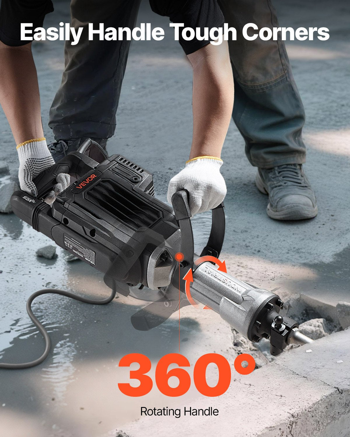 VEVOR Demolition & Breaker Hammers - Select Your Configuration - DXDHCS118YC1ROIPW001V1 - view 3