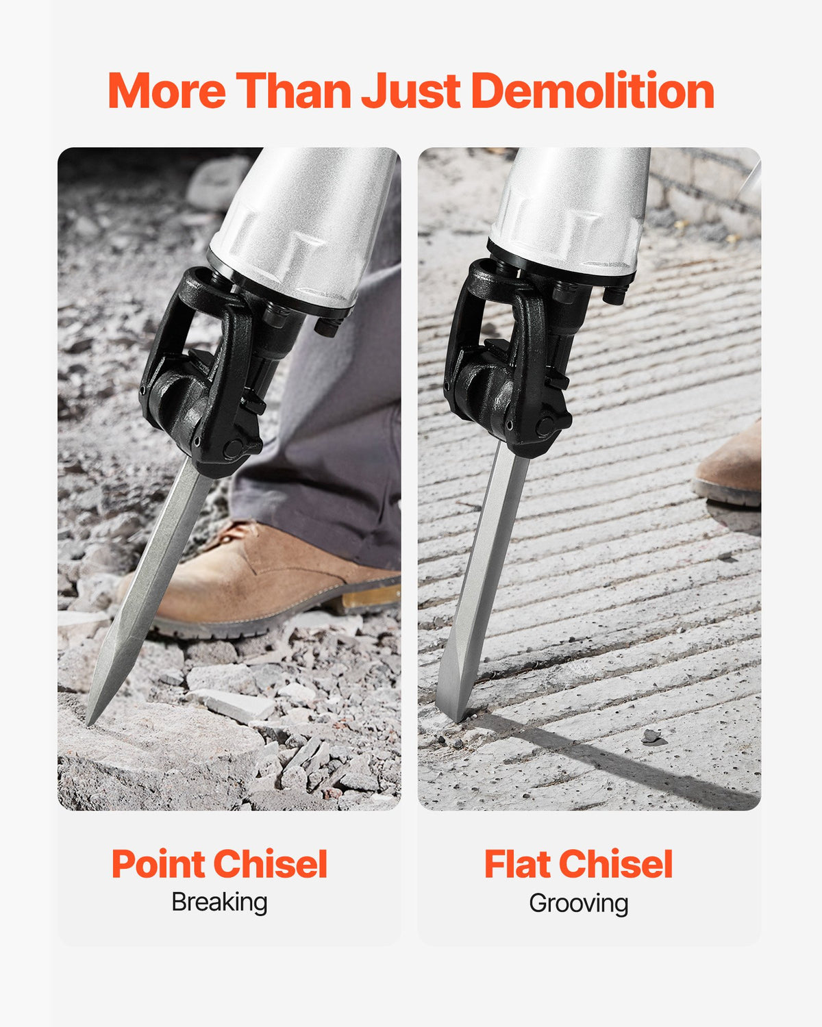 VEVOR Demolition & Breaker Hammers - Select Your Configuration - DXDHCSHS118YFW3AI001V1 - view 3