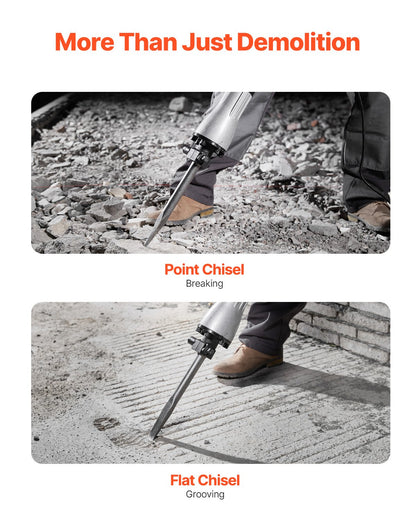 VEVOR Demolition & Breaker Hammers - Select Your Configuration - DXDHHS118YC1OP3IDV1 - view 3