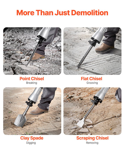 VEVOR Demolition & Breaker Hammers - Select Your Configuration - DXDHYCJZPZNCGH2BFV1 - view 3