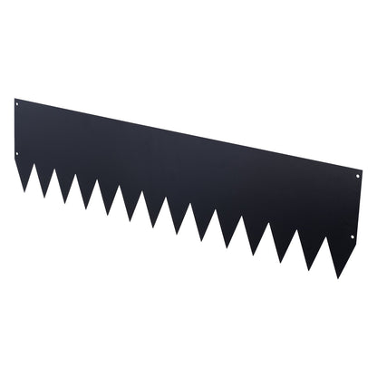 VEVOR Galvanized Steel Landscape Edging, 6-Pack 40 x 10 Inch Metal Edging for Landscaping with 8 Mounting Clips, Heavy Duty Metal Garden Edge Border for Flower Bed, Yard Pathway, Black - DXGJSPZ40INC8WKPZ001V0 - view 10