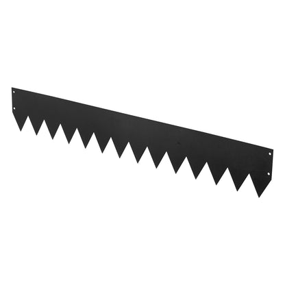 VEVOR Galvanized Steel Landscape Edging, 30-Pack 40 x 6 Inch Metal Edging for Landscaping with 32 Mounting Clips, Heavy Duty Metal Garden Edge Border for Flower Bed, Yard Pathway, Black - DXGJSPZ40INCH97I8001V0 - view 10