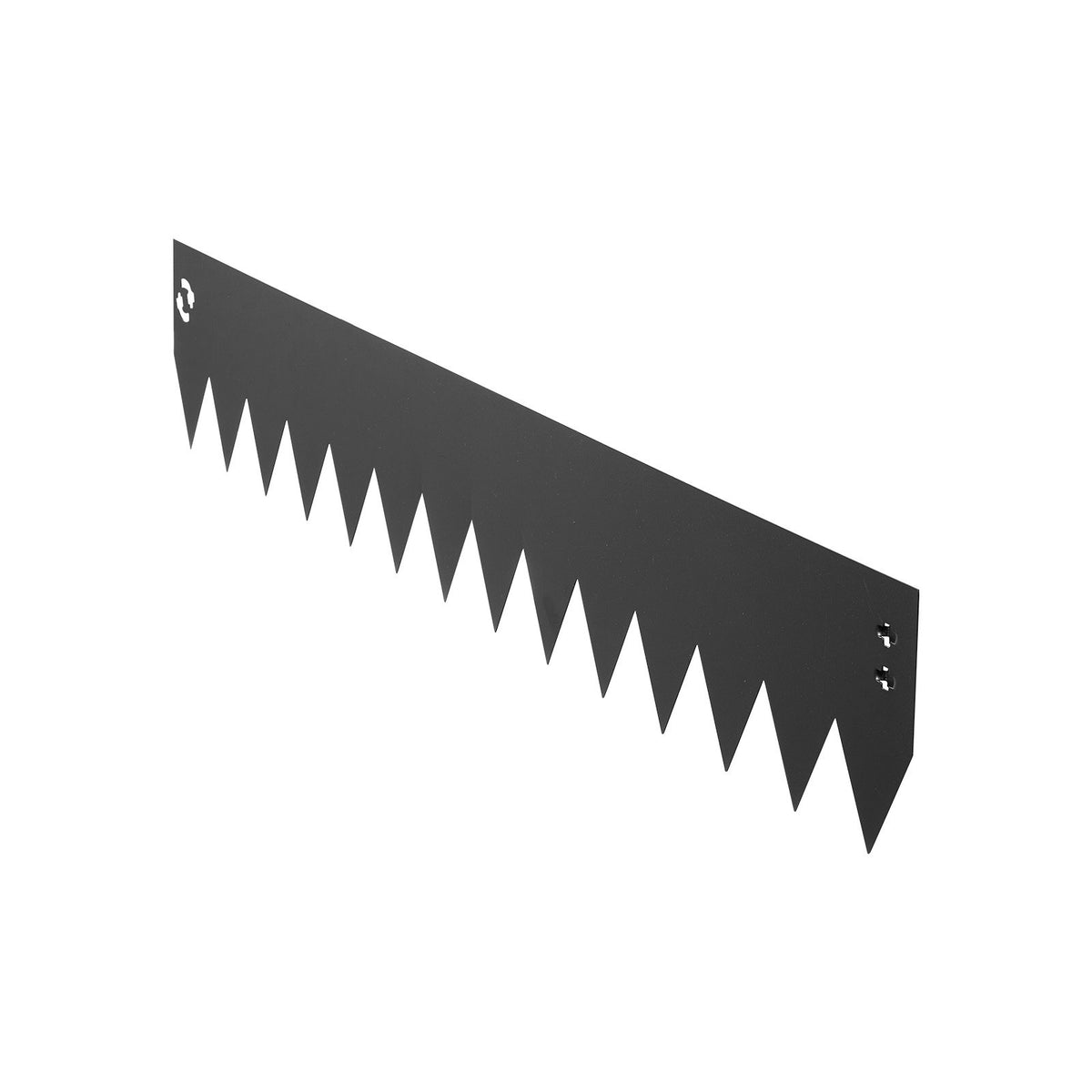VEVOR Galvanized Steel Landscape Edging, 6-Pack 40 x 6 Inch Metal Edging for Landscaping with 6 Mounting Clips, Bendable Metal Garden Edge Border for Flower Bed, Yard Pathway, Black - DXGJSPZ40X6IU4B20001V0 - view 10