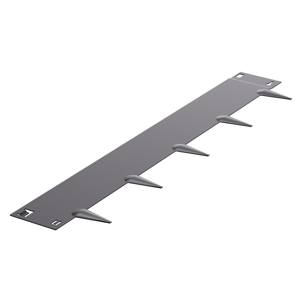 VEVOR Steel Landscape Edging, 5 Packs 39 x 5 in Rust-Resistant Metal Landscape Edging, Bendable Garden Edging Border, Heavy Duty Lawn Edging, Easy-to-Install, Flower Bed Yard Pathway Divider Dark Gray - DXGJSPZ5PCS3XI96GV0 - view 10