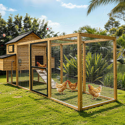 VEVOR Hardware Cloth, 1/2 inch 72 inch x 100 ft 19 Gauge Chicken Wire Fence, Hot-Dip Galvanized After Welding Metal Wire Mesh Roll, Garden Plant Welded Fencing Roll Supports Poultry Netting Cage Fence - DXGSWL19GA72AZE5Z001V0 - view 9