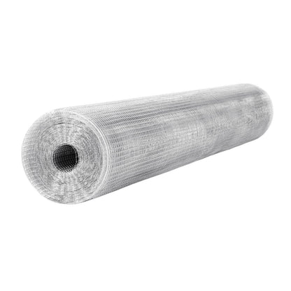 VEVOR Hardware Cloth, 1/2 inch 72 inch x 100 ft 19 Gauge Chicken Wire Fence, Hot-Dip Galvanized After Welding Metal Wire Mesh Roll, Garden Plant Welded Fencing Roll Supports Poultry Netting Cage Fence - DXGSWL19GA72AZE5Z001V0 - view 10