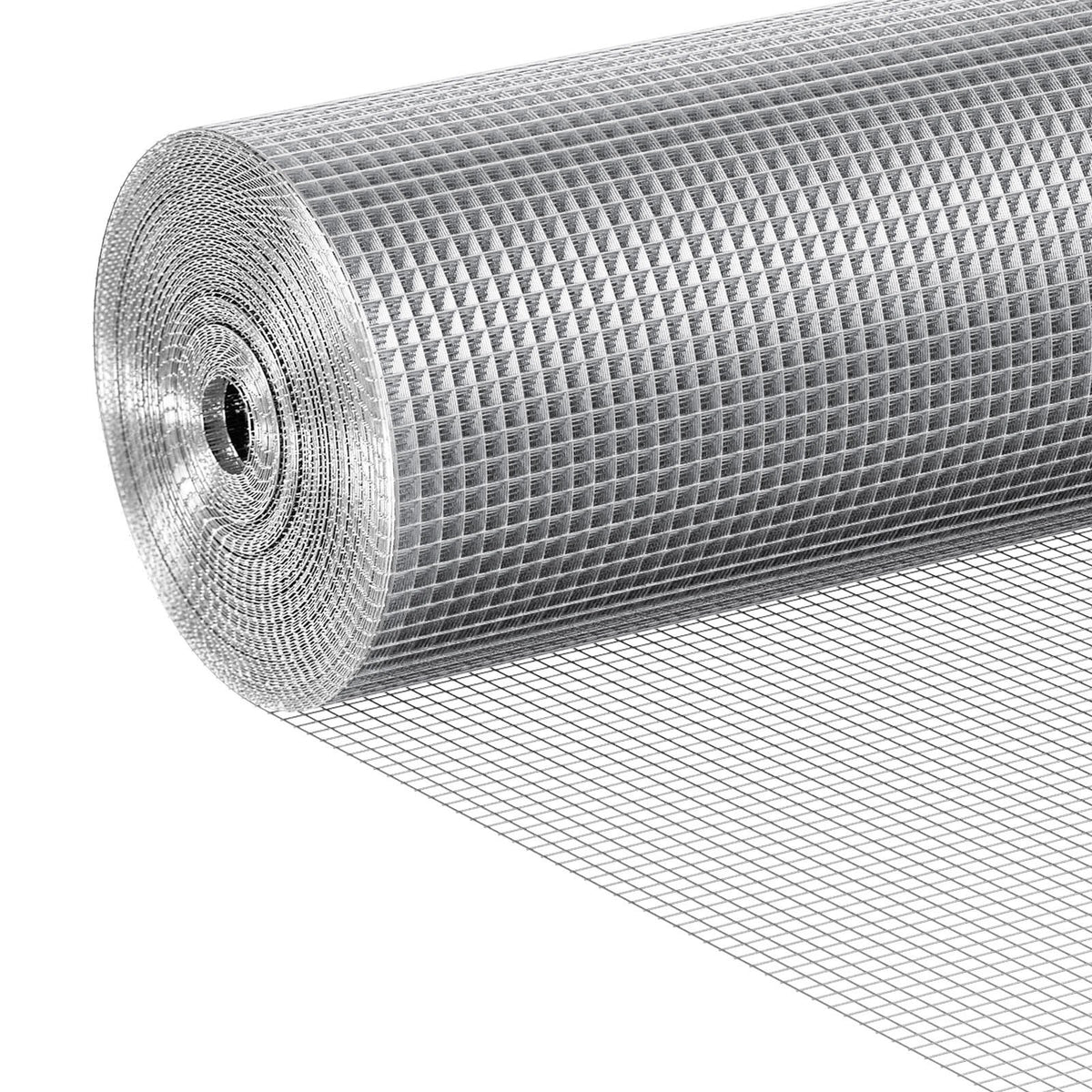 VEVOR Hardware Cloth 1/4 inch 36 inch x 100 ft 23 Gauge Chicken Wire Fence, Hot-Dip Galvanized After Welding Metal Wire Mesh Roll, Garden Plant Welded Fencing Roll Supports Poultry Netting Cage Fence - DXGSWL23GA36ZNOQ5001V0 - view 1