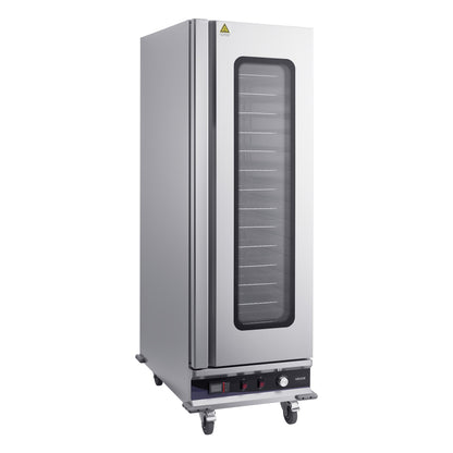 VEVOR Electric Hot Box Food Warmer, 16-Tier Commercial Warming Cabinet with Water Tray, Glass Door and Adjustable Shelves, Stainless Steel Food Warmer Cabinet, for Restaurant, Kitchen, Pizza, Chicken - DXSPBWJBXG1647XNF001V1 - view 10