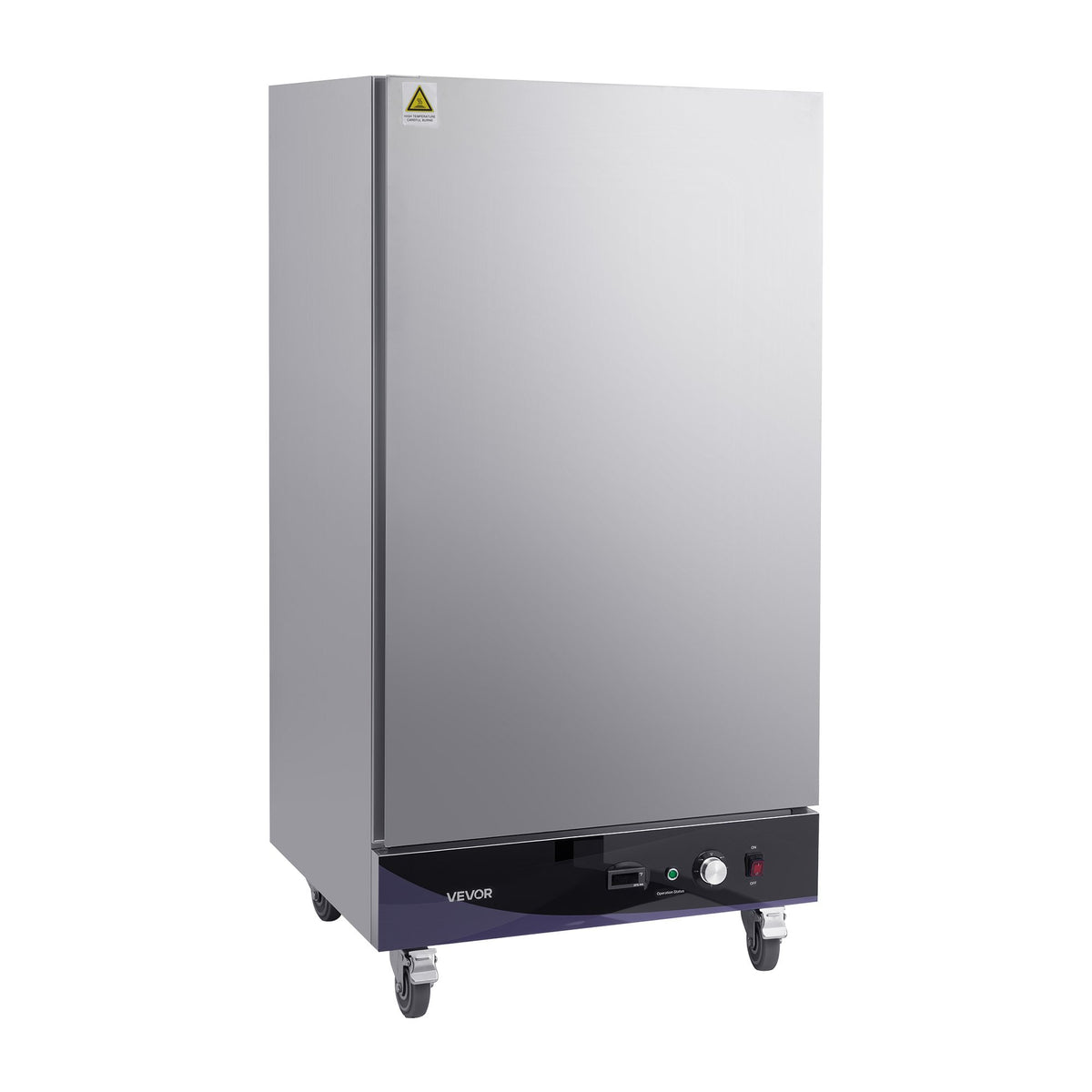 VEVOR Electric Hot Box Food Warmer, 8-Tier Commercial Warming Cabinet with Water Tray, Single-Door and Adjustable Shelves, Stainless Steel Food Warmer Cabinet, for Restaurant, Kitchen, Pizza, Chicken - DXSPBWJBXG8CCPARY001V1 - view 10