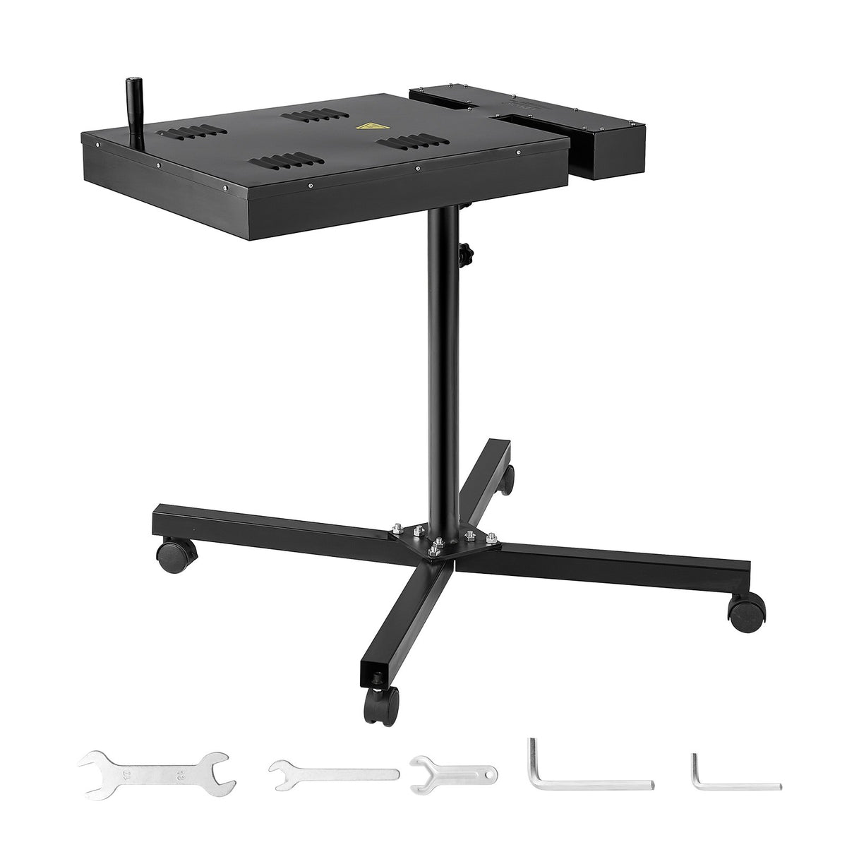 VEVOR Pro Flash Dryer 18x18 inch, Upgrade 2000W Electrical Control Box Flash Dryer for Screen Printing Machine with Height Adjustable Stand, 360° Rotation, X-Shaped Base, Steel T-Shirt Curing Machine - DXSWBHGJ18X1RDL1IV1 - view 1