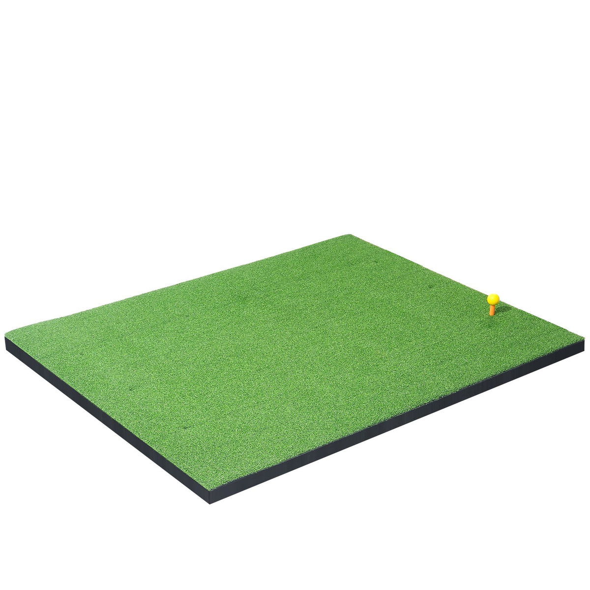 VEVOR Golf Hitting Mat, 5x4ft Artificial Turf Golf Hitting Mat, Golf Hitting Training Aids with 6 Golf Tees, Golf Practice Hitting Mat for Backyard Driving Indoor Outdoor Training - DYJQDDYJQD5XZ0D54V0 - view 10