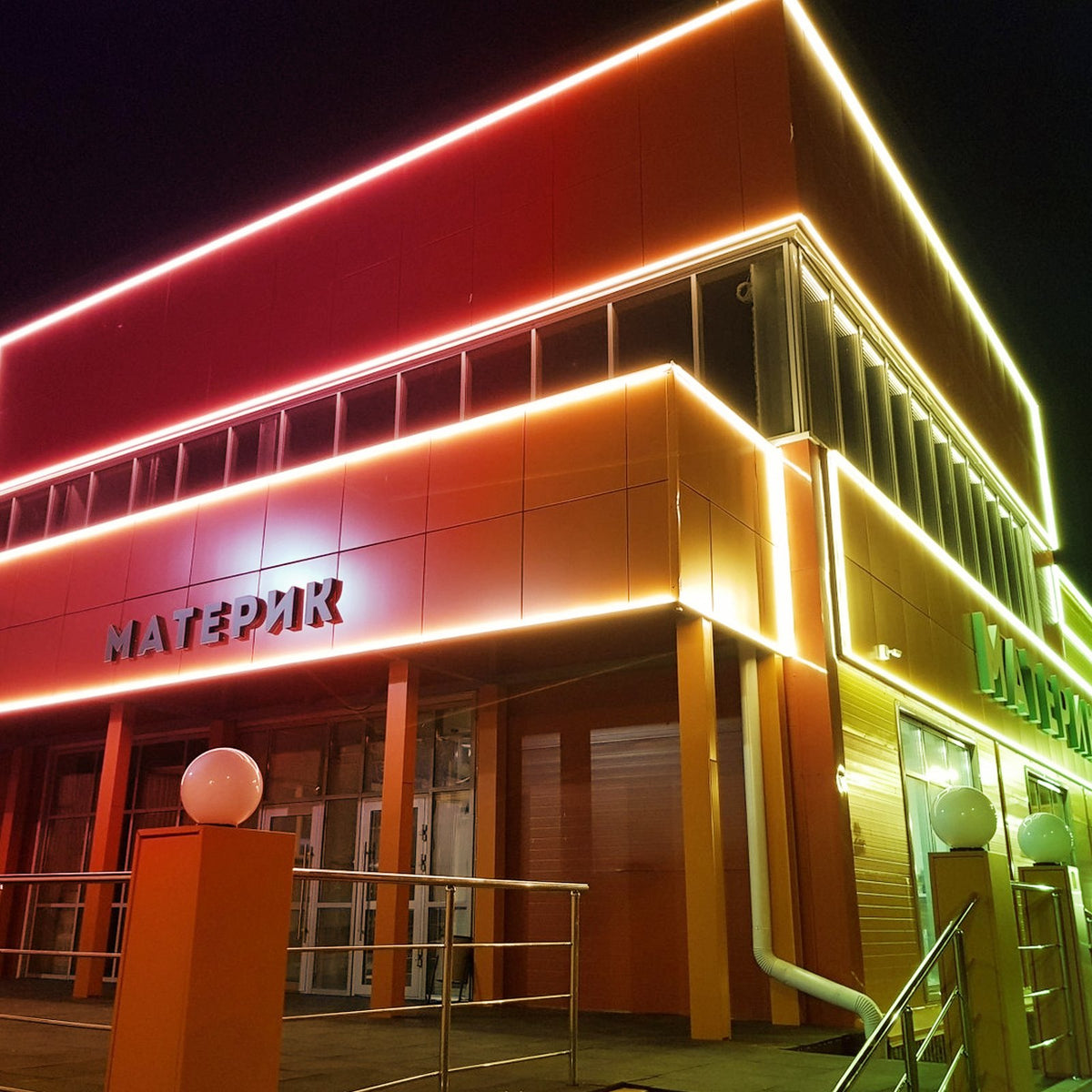 VEVOR 80PCS LED Storefront Lights, 41 ft, LED Module Lights, 5050 SMD 3-LED RGB Color Changing Window Lights with Remote Control for Business Store Window Advertising Letter Signs, IP68 Waterproof - DYKDMMKD5050A5XWPV1 - view 9