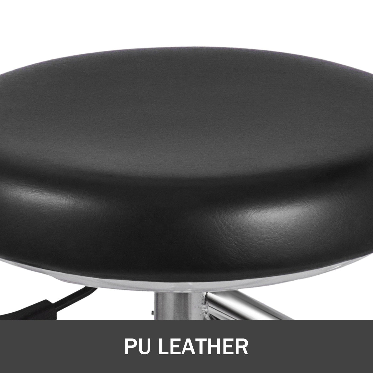 VEVOR Medical Dental Stool Dentist Chair with 360 Degree Rotation Armrest PU Leather Assistant Stool Chair Height Adjustable Doctor Chair - DZBLACKWKBHXSTZY1V0 - view 3