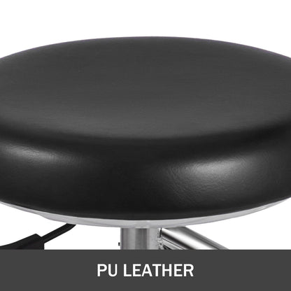 VEVOR Medical Dental Stool Dentist Chair with 360 Degree Rotation Armrest PU Leather Assistant Stool Chair Height Adjustable Doctor Chair - DZBLACKWKBHXSTZY1V0 - view 3