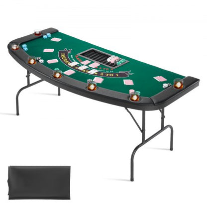 VEVOR Folding Poker Table Top - Select Your Configuration - DZDTZDPKPZ725FTO2001V0 - view 1