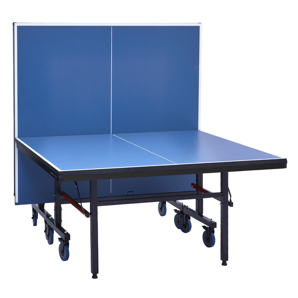 VEVOR Ping Pong Table, Professional Table Tennis Game, Indoor MDF Portable Table Tennis Table, Foldable Ping Pong Table with Quick Clamp Net and Lockable Wheel, 10 Minute Easy Assembly, 25mm Tabletops - DZDTZDPPQZ257835ZV0 - view 10